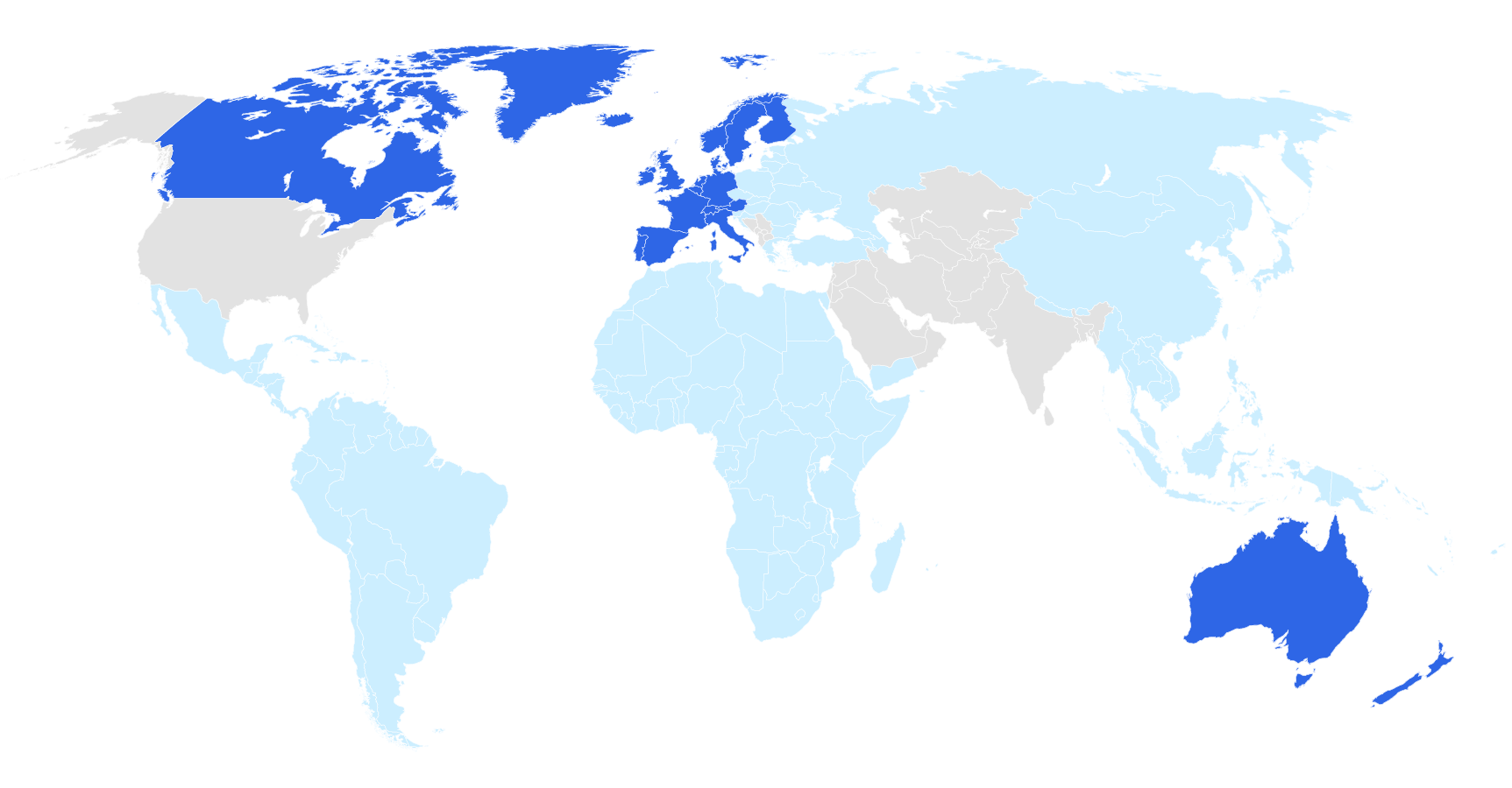 Blaze Spins - Presence in 10+ countries
